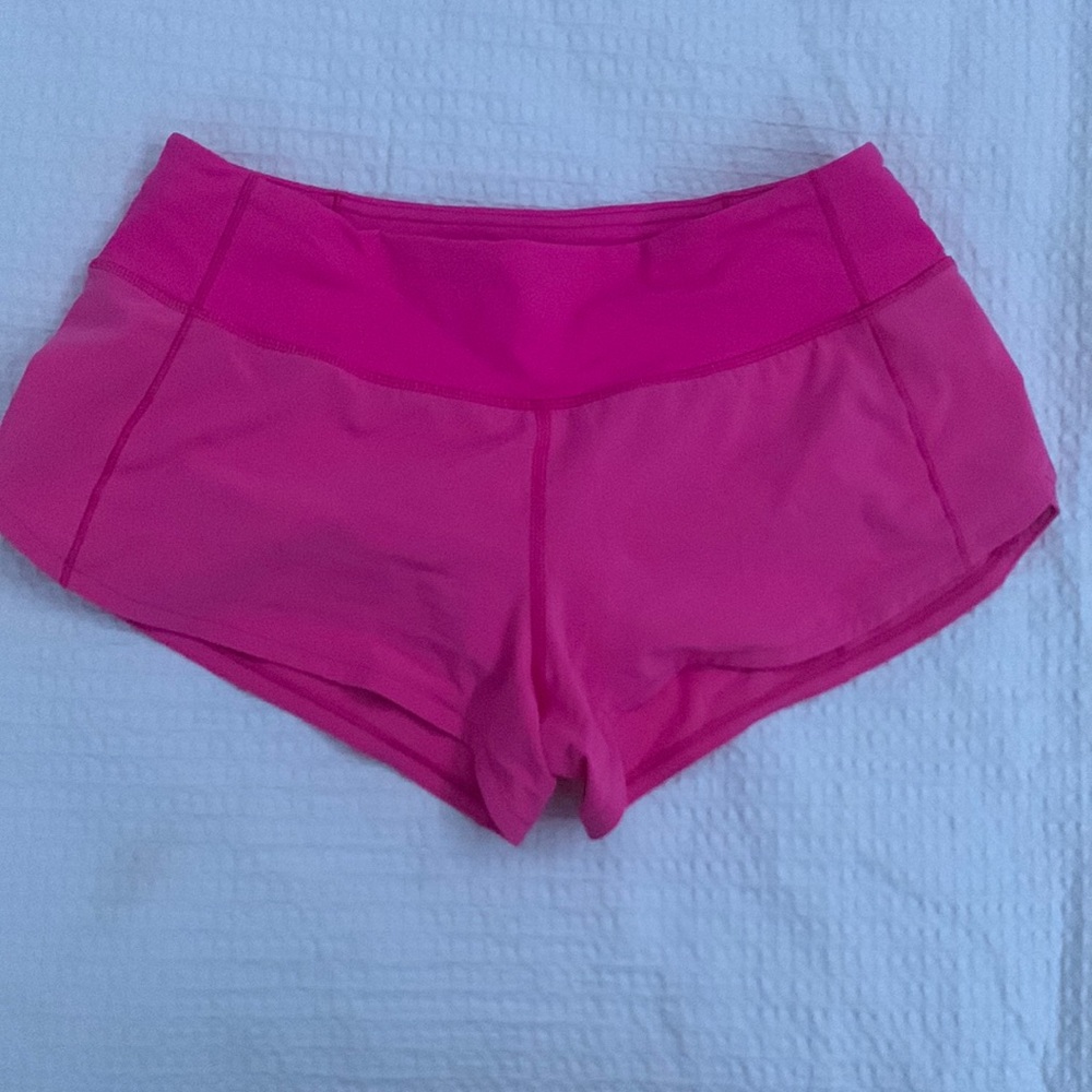 Sonic Pink Lululemon Speed Up Short